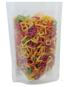 Adisha Far Far Alphabets (Coloured Wafers)  200gm