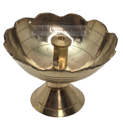 Brass Lotus Diya Jyot