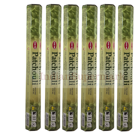 Hem Incense Sticks- Patchouli - Pack of 6 X 15gm