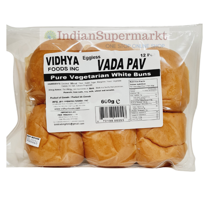 Vidhya Vada Pav Buns  12pcs Eggless
