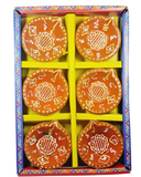 Clay Diya or  Mitti Diya  - Medium - Set of 6