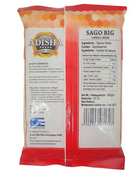 Adisha Sabudana Big pearls - indiansupermarkt