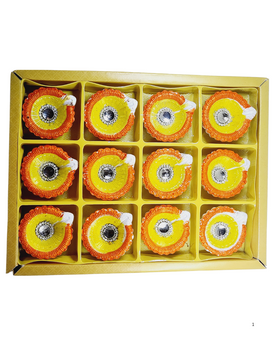 Clay Diya or  Mitti Diya - Pack of 12