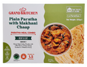 Grand Kitchen Soya Chaap Makhani  with Plain Paratha - Heat & Eat - 300gm
