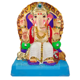 Eco Friendly Ganesha Lal Bagh Raja or Shadu Mati Ganesha 8"