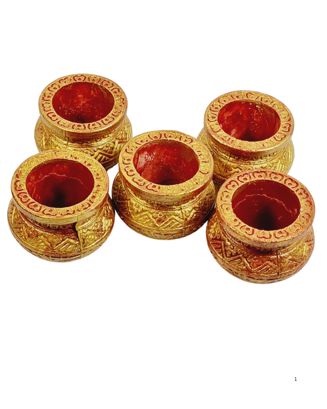 Clay Matka - Matki Decor - Pack of 5