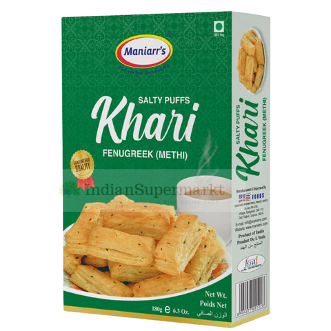 Maniarr's Khari Puffs Methi - indiansupermarkt