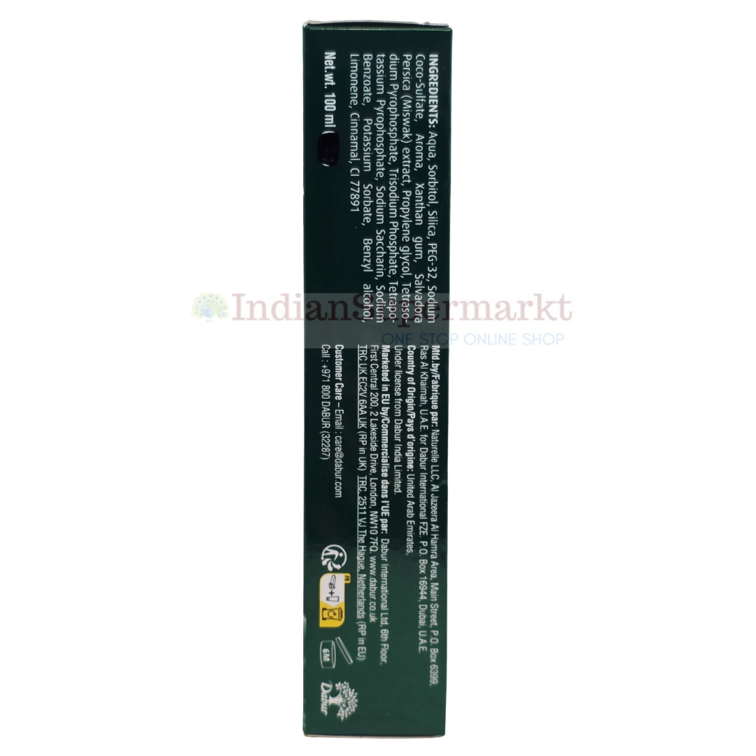 Dabur Miswak Toothpaste Whitening 100ml - IndianSupermarkt