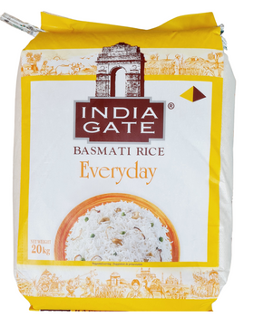 India Gate Basmati Rice Everyday 20Kg