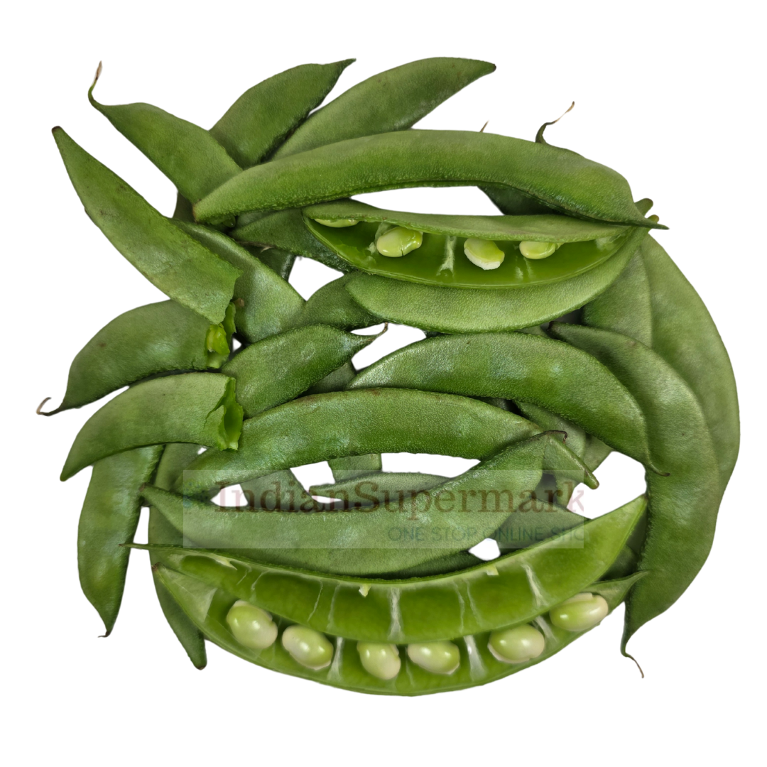 Fresh Valor Papdi  - Broad beans - Sem Phali - 500gm