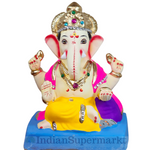 Eco Friendly Ganesha Dagdusheth Style Ganesha 9"