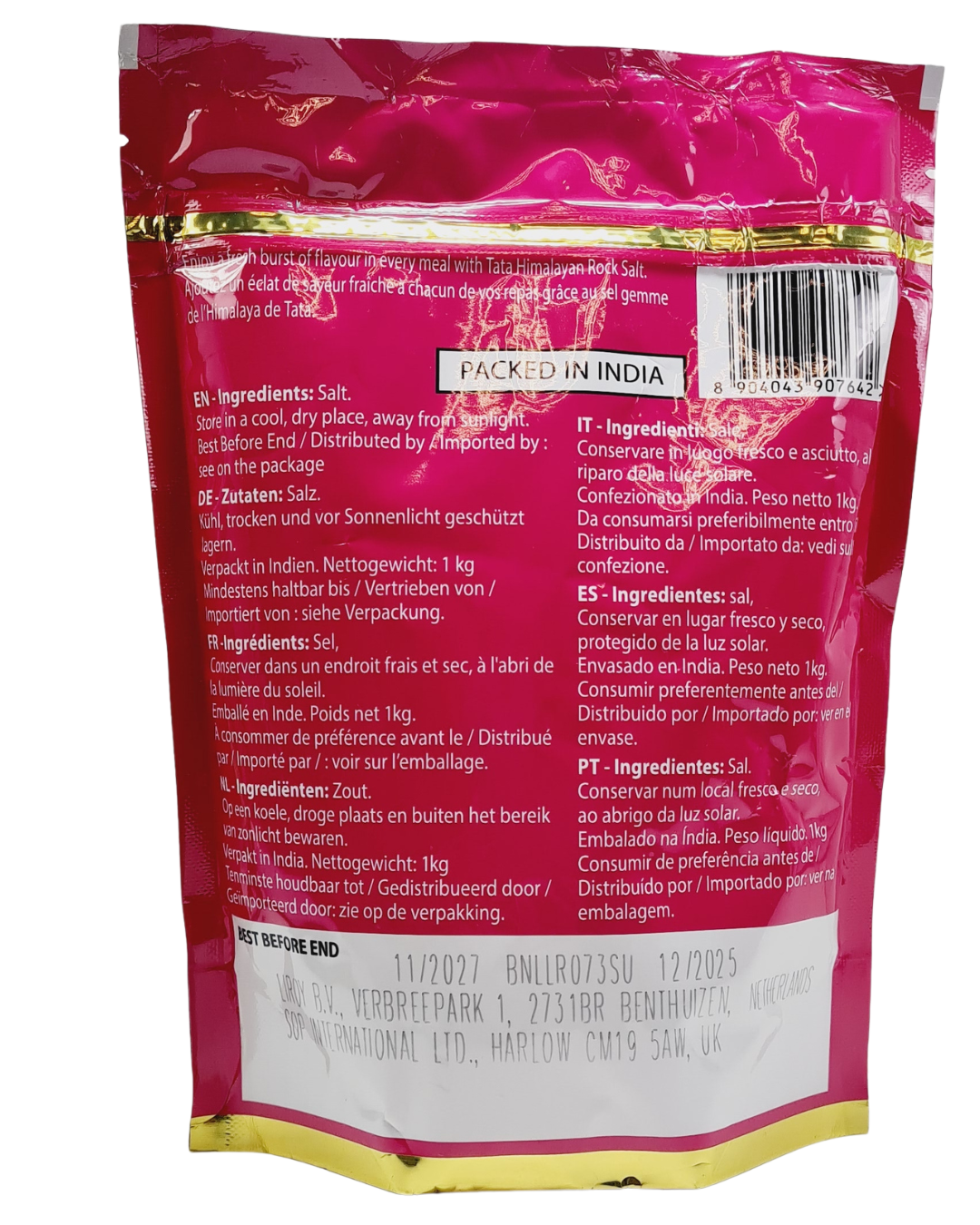 Tata Himalayan Rock Salt - Pink Salt 1Kg