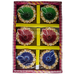 Clay Diya or  Mitti Diya - Set of 6