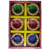 Clay Diya or  Mitti Diya - Set of 6