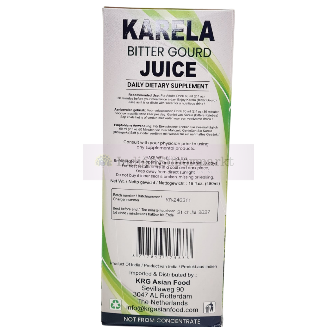 Tropic Karela (Bitter Gourd) Juice 480ml