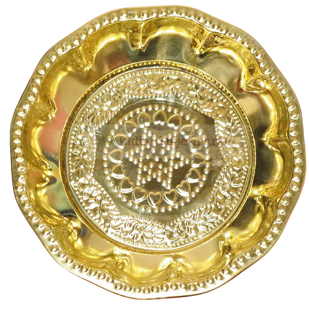 brass paraat for dough kneading - indiansupermarkt
