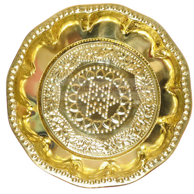 brass paraat for dough kneading - indiansupermarkt