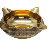 Brass Four Sided Kubar Diya