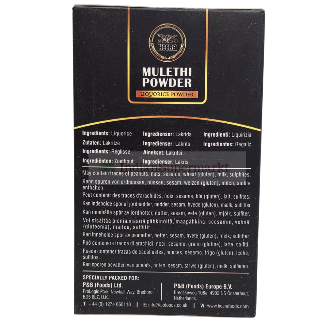 Heera Liquorice or Mulethi Powder 100gm (BBD: June 2026)