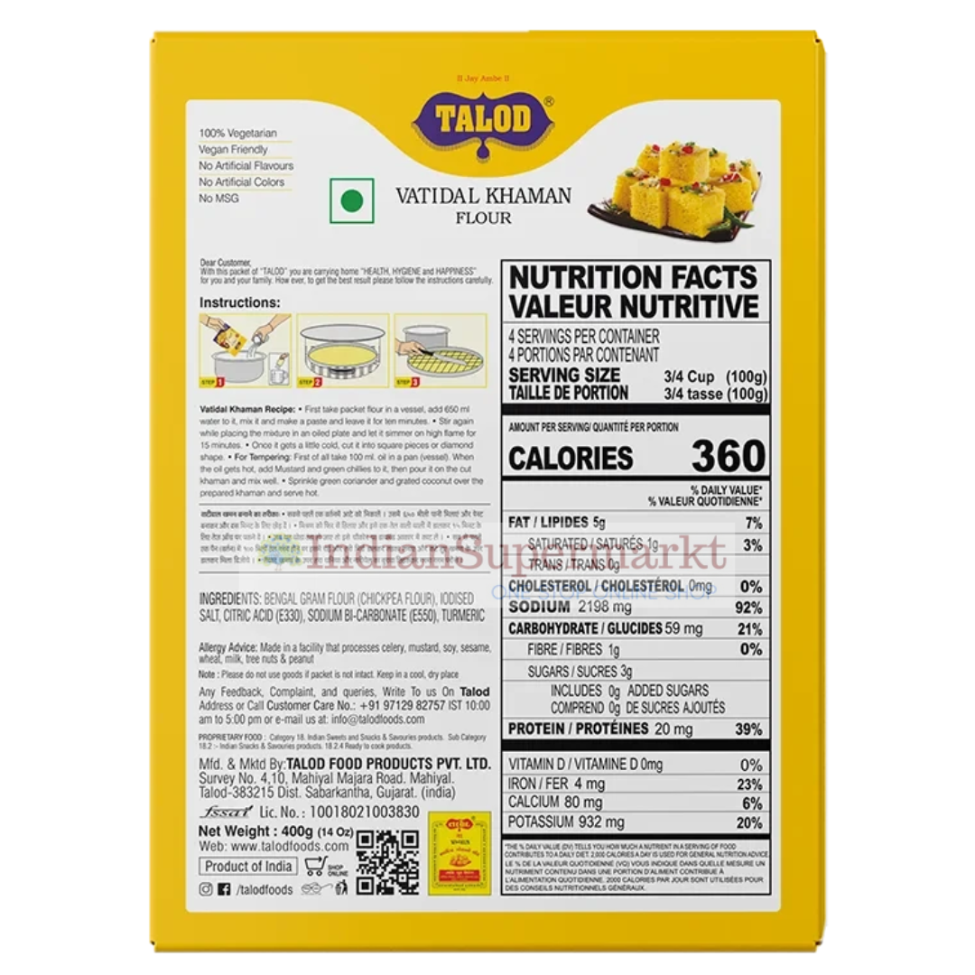 Talod Gota Mix Flour 400gm (BBD-10.06.26)