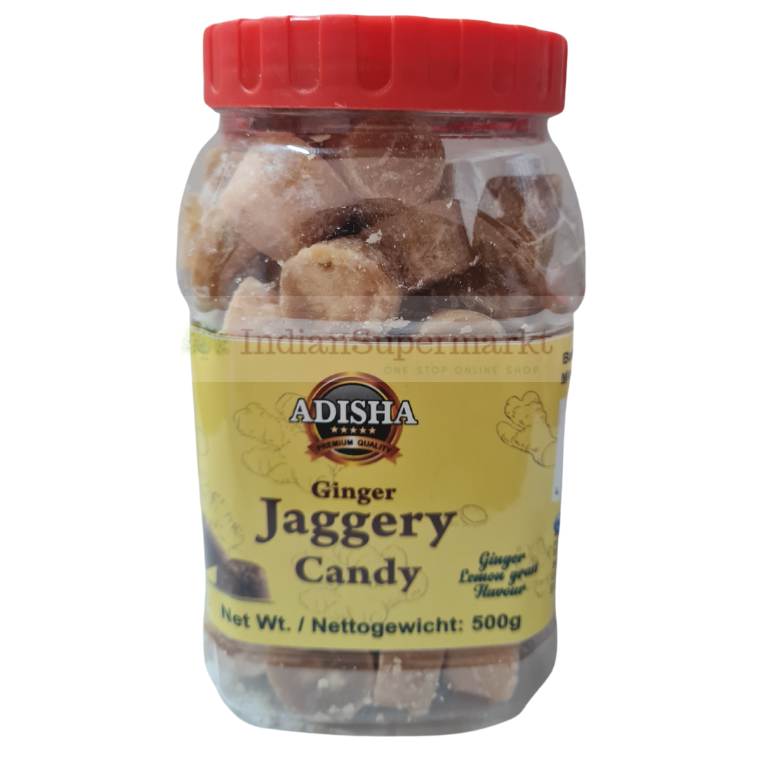 Adisha ginger Jaggery Cubes or Gur 500gm