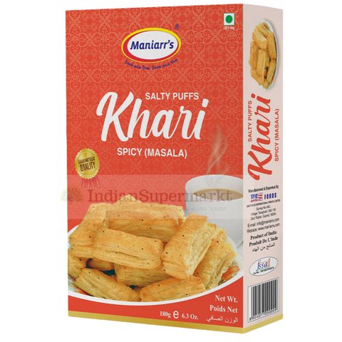 Maniarr's Khari Puffs Masala - indiansupermarkt