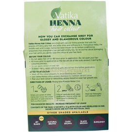 Vatika Henna Hair Colour - Rich Black