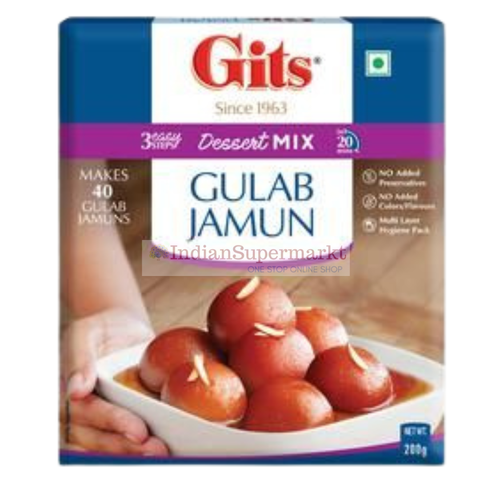 Gits Gulab Jamun Mix  200gm + Free Rabdi mix 50gm