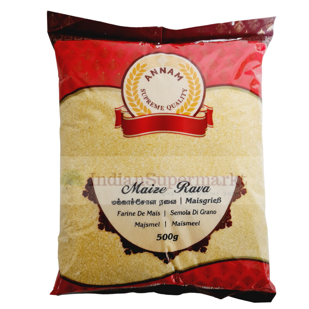 Annam Maize Rava 500gm - IndianSupermarkt
