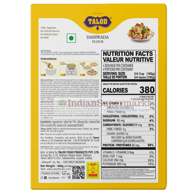 Talod Dahiwada Mix Flour  400gm