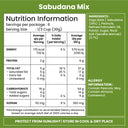 Jabsons Namkeen  Sabudana Mix  - Sweet & Salty 180gm