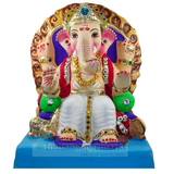 Eco Friendly Ganesha Lal Bagh Raja or Shadu Mati Ganesha 8"