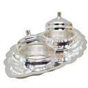 Silver Glow Haldi Kumkum Set - indiansupermarkt