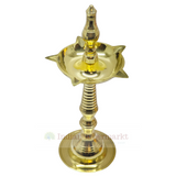 Traditional Brass  Deepam for Pooja 21cm
