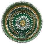 Karwachauth Thali Set with Diya on Channi - Green