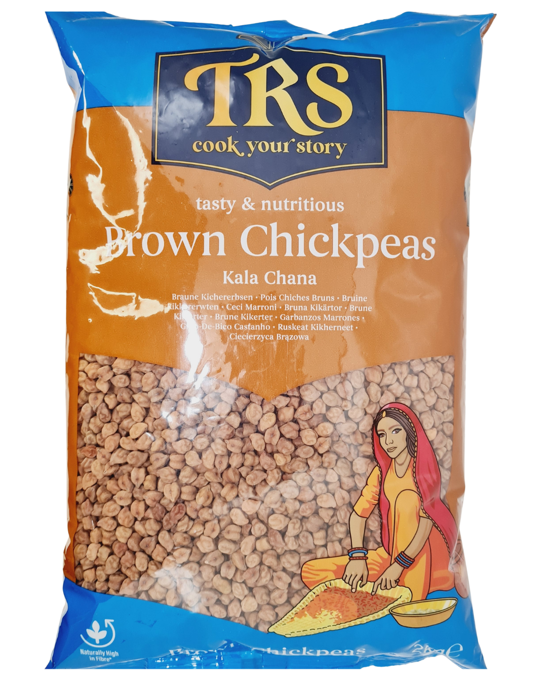 TRS Brown Chick Peas or Kala Chana 2kg