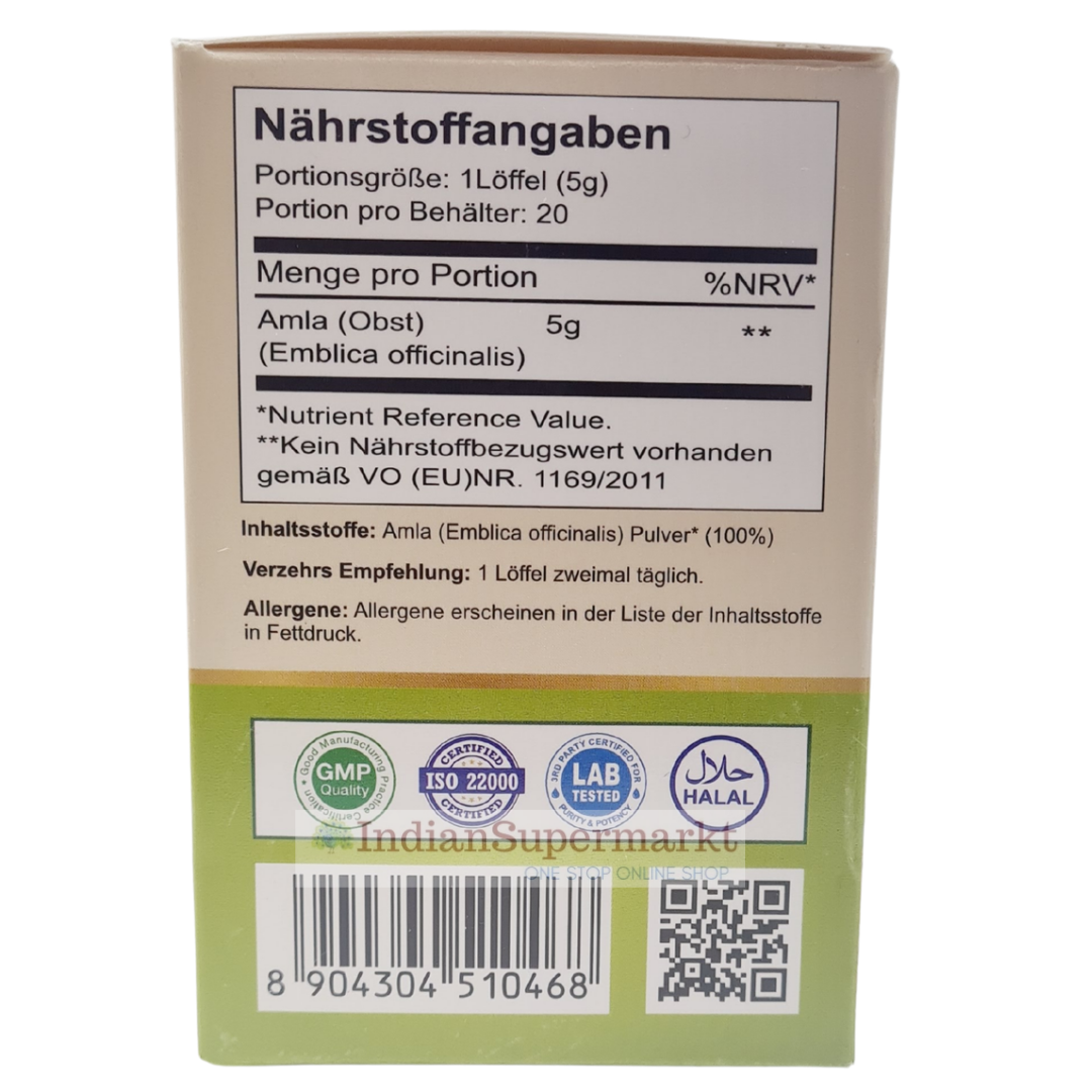 Veda one Amla Powder or Indian gooseberry 100gm