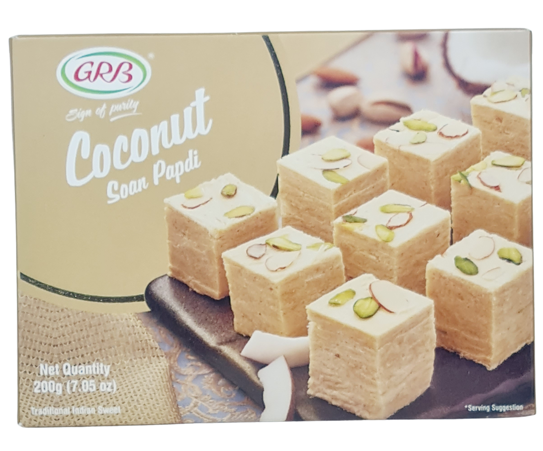 GRB Coconut Soan Papdi 200gm