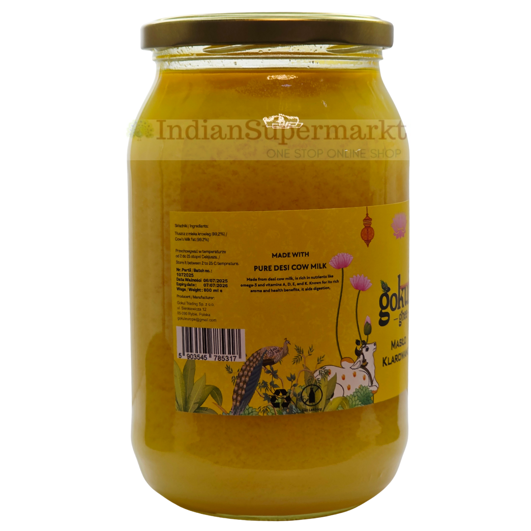 Gokul Pure Desi Cow Ghee  800ml
