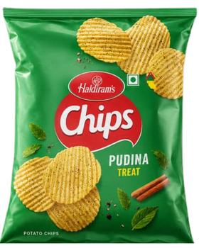 Haldiram Chips Pudina Treat 120gm