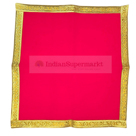 Velvete Aasan for God idols - 32cm X 32cm