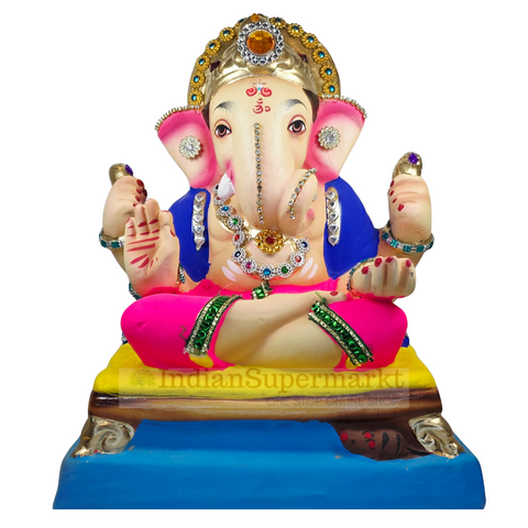 Eco Friendly Ganesha Dagdusheth Load Ganesha 10"