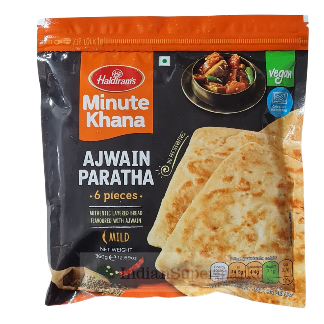 Haldiram Frozen Ajwain Paratha 6 (Delivery in Berlin) - IndianSupermarkt