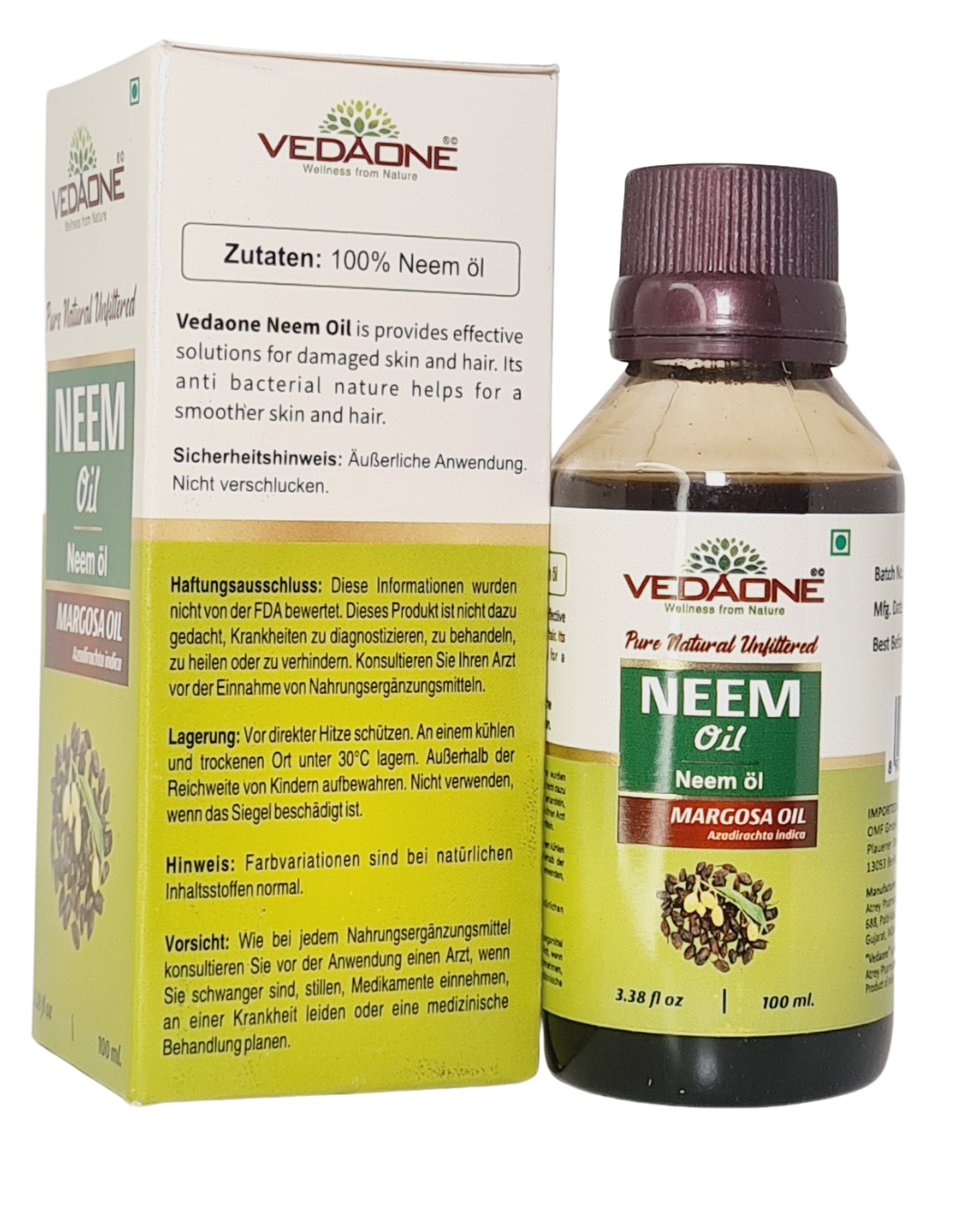 Vedaone Neem Oil 100ml