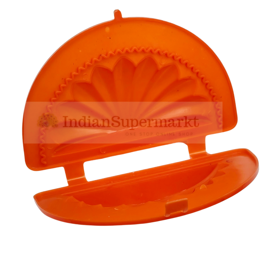 Gujia or Karanji Plastic Mould (Randam Colour)