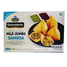 Balaji Frozen Jumbo Potato & Peas Samosa - mild (Delivery in Berlin) - IndianSupermarkt