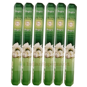 Flute Mogra Agarbati - Pack of 6 X 15gm - IndianSupermarkt