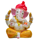 God Statue Poly Marble Lord Ganesha 6inc