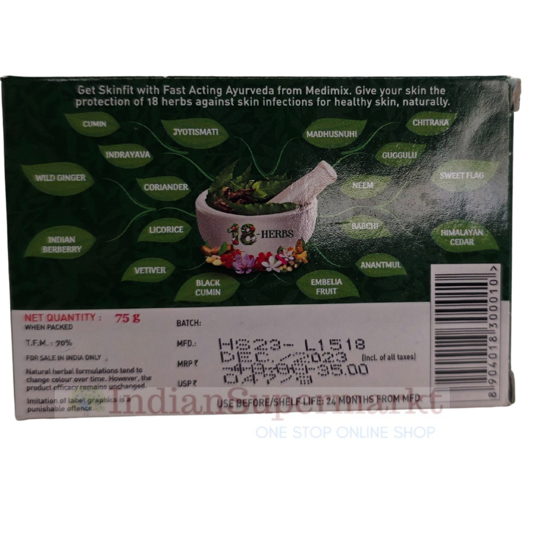 Medimix Ayurvedic Soap 75gm (BBD : Jan 2026)