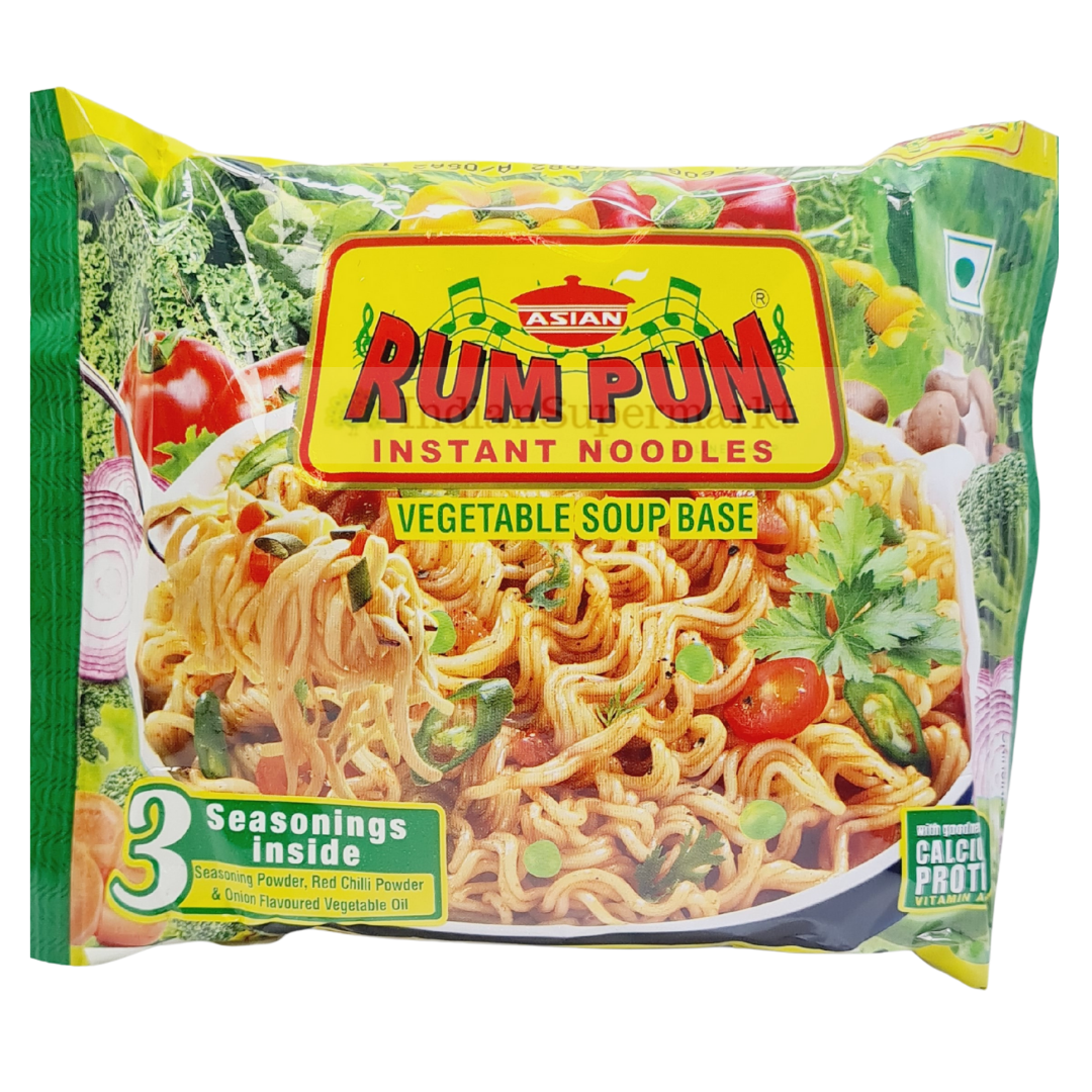 Rum pum Instant Vegetable Soup Noodle 60gm - IndianSupermarkt